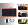 Radio przenośne Adler AD 1184 z cyfrowym tunerem DAB+/FM/AM, Bluetooth 5.0, 15W, SD/USB, budzik, czarny/drewno