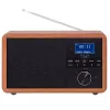 Radio przenośne Adler AD 1184 z cyfrowym tunerem DAB+/FM/AM, Bluetooth 5.0, 15W, SD/USB, budzik, czarny/drewno