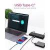 ICY BOX IB-DK2245AC Przewodowy USB 3.2 Gen 1 (3.1 Gen 1) Type-C Czarny