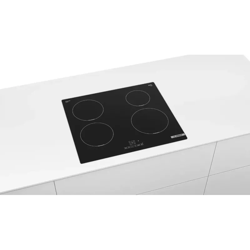 Płyta indukcyjna Bosch PIE611BB5E, czarna, do zabudowy, 60 cm, 4 strefy