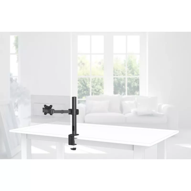 Hama 00118493 uchwyt / podstawka do monitora 88,9 cm (35 cali) Biurkowy Czarny