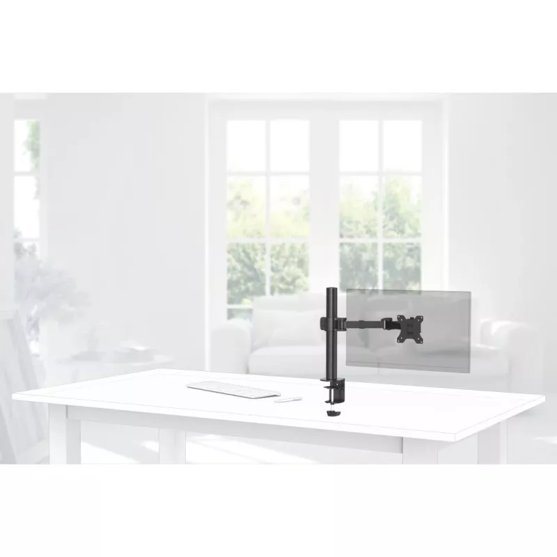 Hama 00118493 uchwyt / podstawka do monitora 88,9 cm (35 cali) Biurkowy Czarny