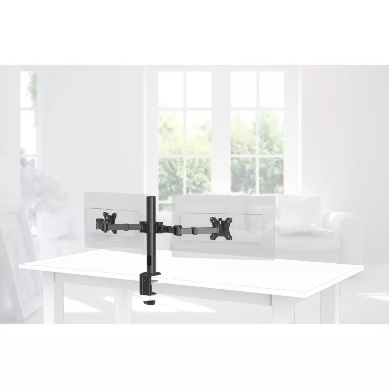 Hama 00118494 uchwyt monitora / stojak 88,9 cm (35 cali) Biurko Czarny
