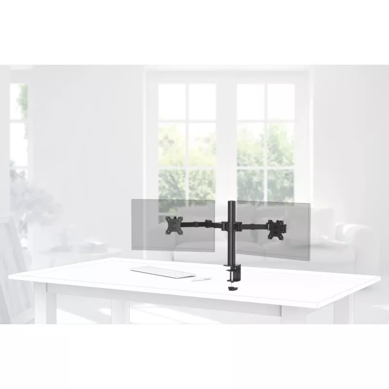 Hama 00118494 uchwyt monitora / stojak 88,9 cm (35 cali) Biurko Czarny