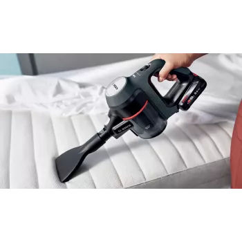 Bosch BBS712A odkurzacz bezprzewodowy/miotła elektryczna 2w1 odkurzacz bezprzewodowy, suchy, filtr higieniczny, bezworkowy, 0,3 L, grafitowy