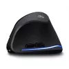 Bezprzewodowa mysz pionowa MEDIA-TECH MT1123, czarna, 2400 DPI, 5 przycisków, odbiornik RF USB