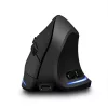 Bezprzewodowa mysz pionowa MEDIA-TECH MT1123, czarna, 2400 DPI, 5 przycisków, odbiornik RF USB