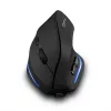 Bezprzewodowa mysz pionowa MEDIA-TECH MT1123, czarna, 2400 DPI, 5 przycisków, odbiornik RF USB