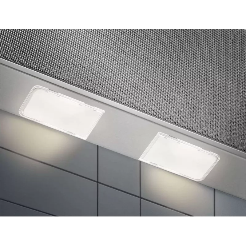 Okap kuchenny półwbudowany Electrolux LFP226S, 598 mm, 330 m³/h, aluminiowy filtr tłuszczu, 3 prędkości