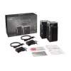 ASUS ZenWiFi Pro ET12 Tri-band (2.4 GHz / 5 GHz / 6 GHz) Wi-Fi 6E (802.11ax) Czarny 3 Wewnętrzne