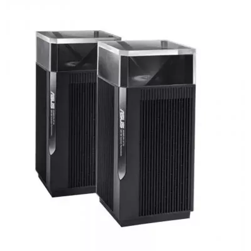 ASUS ZenWiFi Pro ET12 Tri-band (2.4 GHz / 5 GHz / 6 GHz) Wi-Fi 6E (802.11ax) Czarny 3 Wewnętrzne
