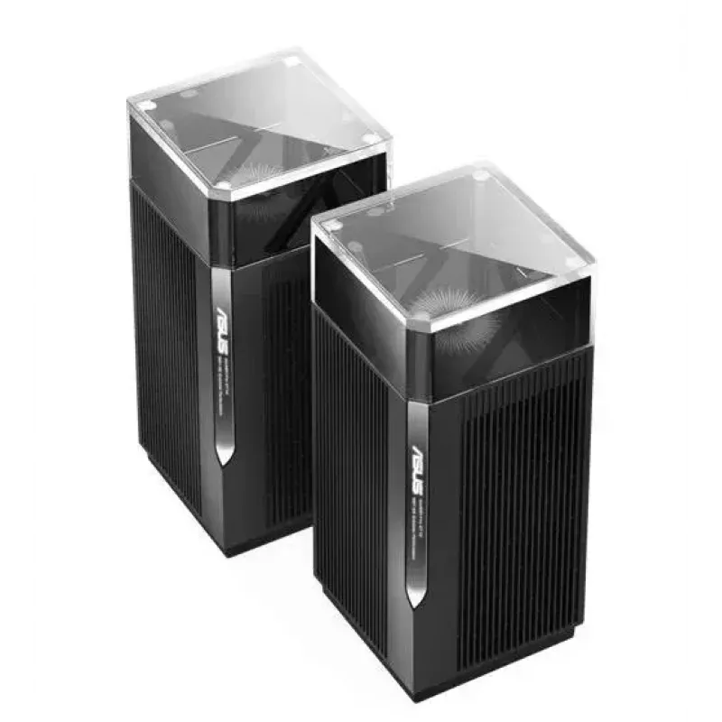 ASUS ZenWiFi Pro ET12 Tri-band (2.4 GHz / 5 GHz / 6 GHz) Wi-Fi 6E (802.11ax) Czarny 3 Wewnętrzne