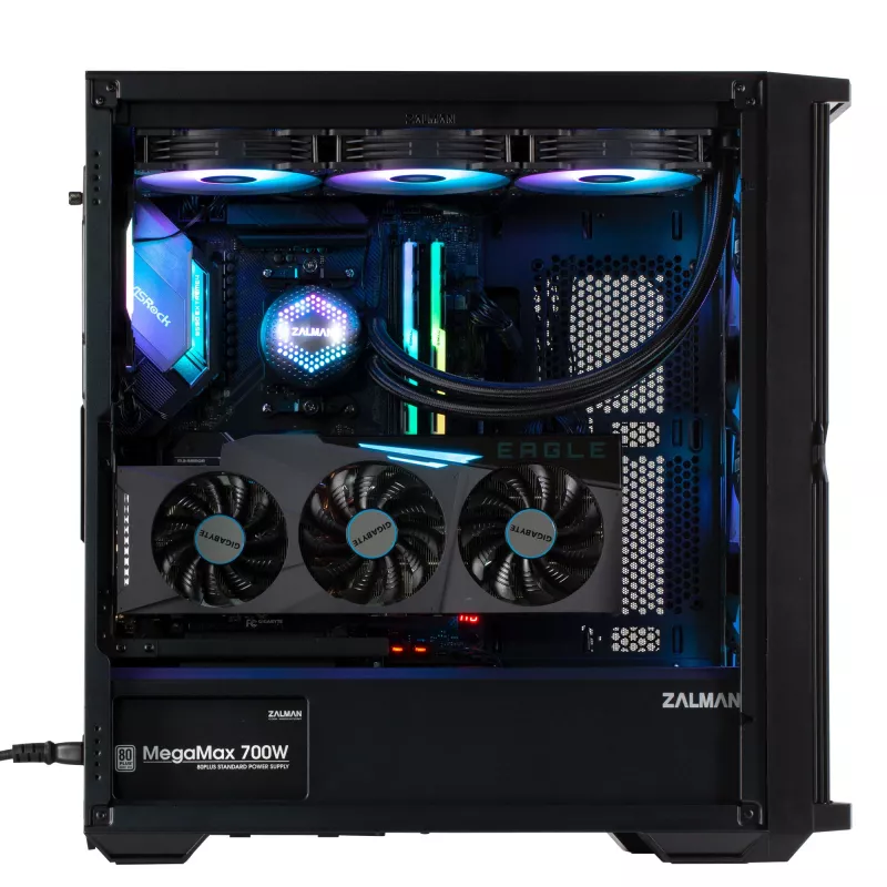 Obudowa komputerowa Zalman Z10 DUO Midi Tower Czarny