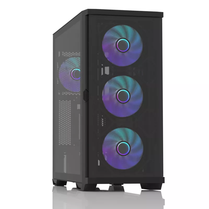 Obudowa komputerowa Zalman Z10 DUO Midi Tower Czarny