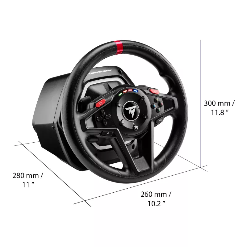 Thrustmaster T128 Czarny USB Steering wheel + Pedals Analogue PC 4460184