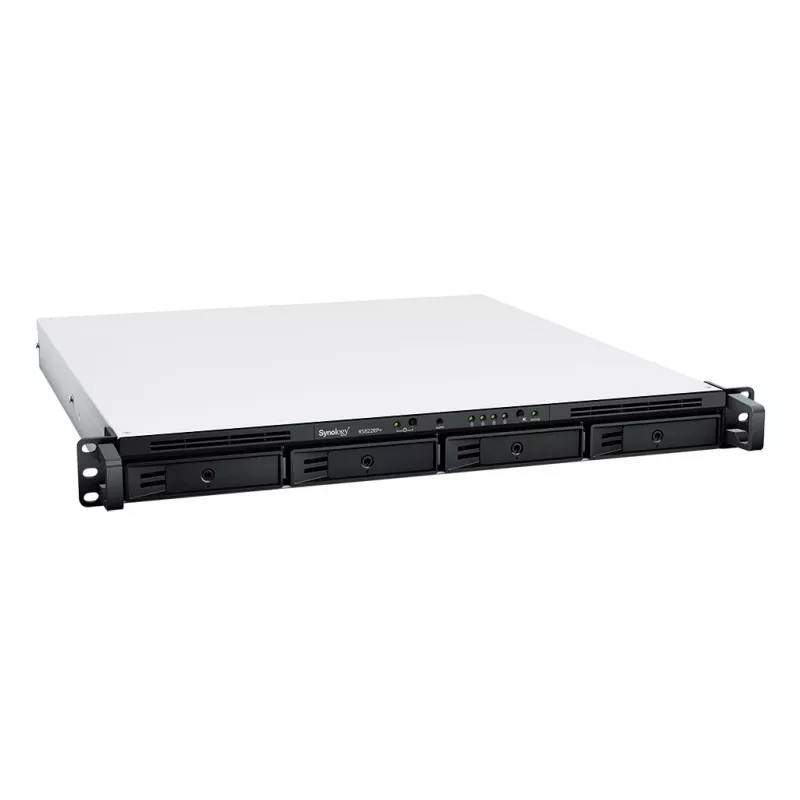 SYNOLOGY Rack Station RS822RP+ 1U 4-bay NAS Server Barebone z redundantnym zasilaczem