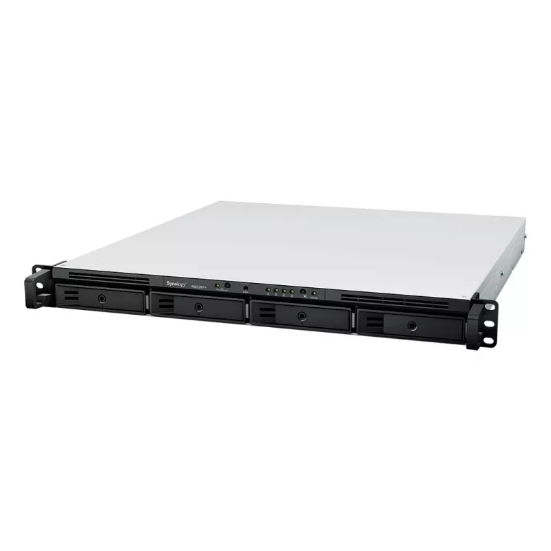 SYNOLOGY Rack Station RS822RP+ 1U 4-bay NAS Server Barebone z redundantnym zasilaczem