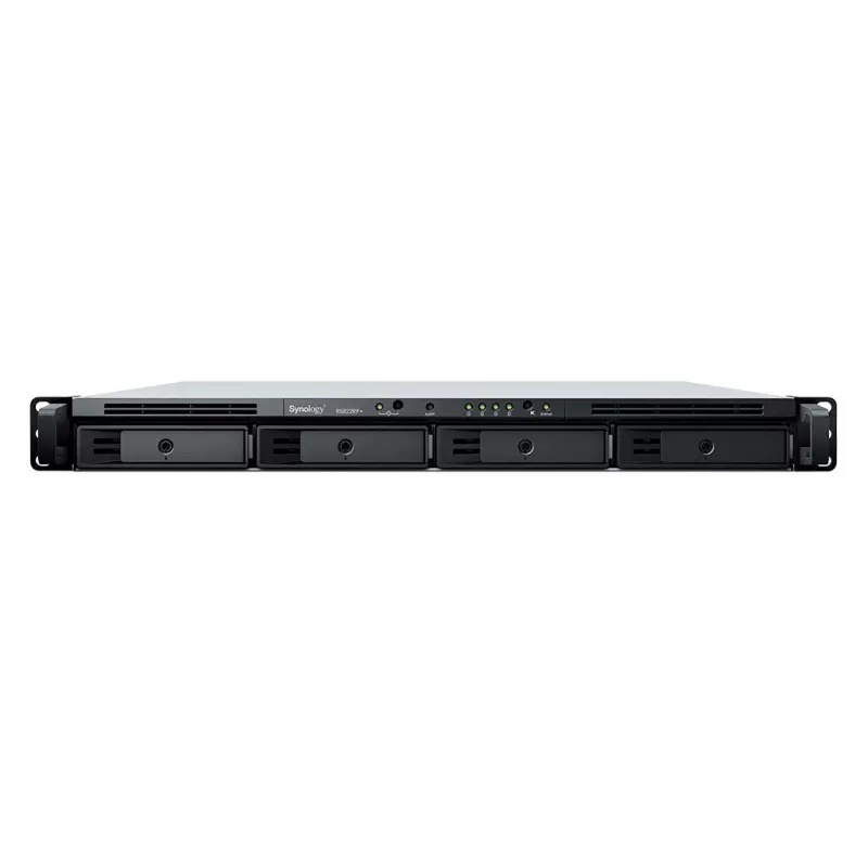SYNOLOGY Rack Station RS822RP+ 1U 4-bay NAS Server Barebone z redundantnym zasilaczem