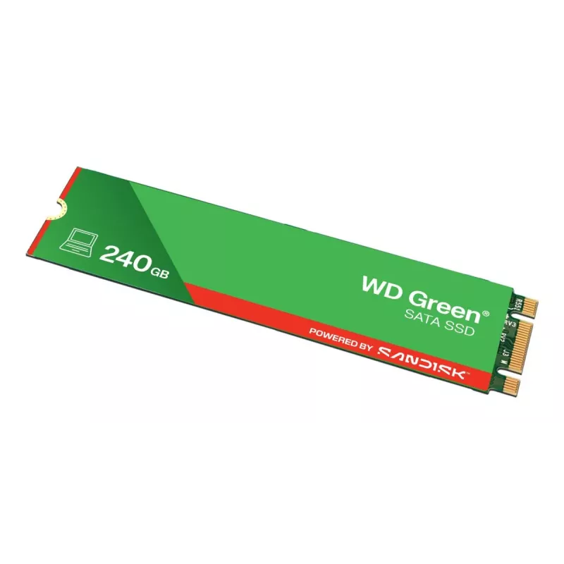 WESTERN DIGITAL SSD - WD Green - 240 GB - SATA 6 Gb/s - M.2 2280