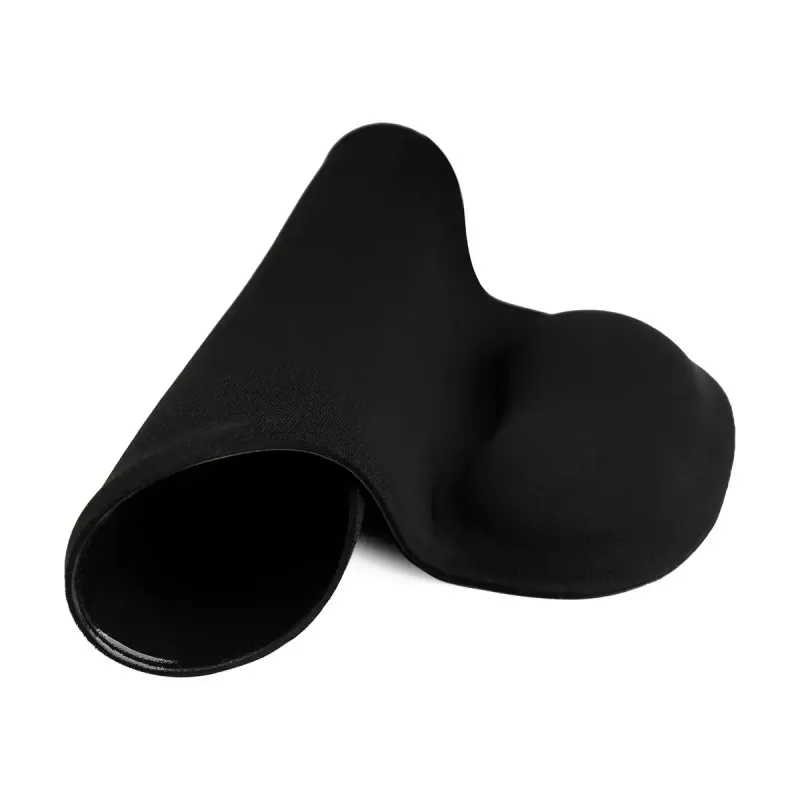 Podkładka pod mysz SAVIO MP-01B żelowa podpórka pod nadgarstek grubość 3 mm 230×190 mm czarna
