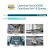 TP-Link Omada AX3000 Ceiling Mount WiFi 6 Access Point, 2.4 GHz, 5 GHz, 2976 Mbit/s, HTTPS, SNMP, SNMPv2, SNMPv3, SSH, WPA, WPA2, WPA3, 10,100,1000 Mbit/s