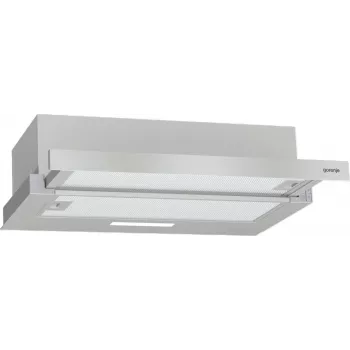 Okap kuchenny do zabudowy Gorenje TH62E3X, filtr aluminiowy, poziom hałasu: umiarkowany