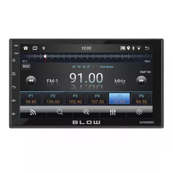 Odtwarzacz multimedialny samochodowy BLOW AVH-9930 Czarny 200 W Wi-Fi Bluetooth