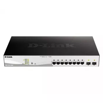 D-Link DGS-1210-52MP Zarządzany przełącznik L2 Gigabit Ethernet (10/100/1000) Power over Ethernet (PoE) Czarny, Szary