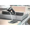 DIGITUS 2D Barcode Hand Scanner QR Code 2m USB-RJ45 kabel with holder