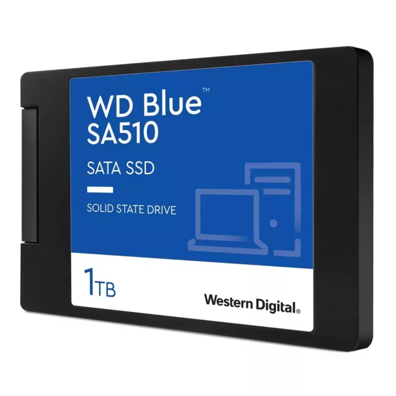 WESTERN DIGITAL SSD - WD niebieski SA510 - 1 TB - SATA 6 Gb/s - 2,5 cala - 7 mm w obudowie
