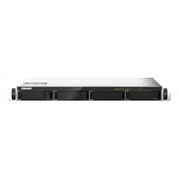 QNAP TS-435XEU NAS Rack (1U) Marvell CN9131 4 GB DDR4 0 TB QNAP QTS Czarny, Szary