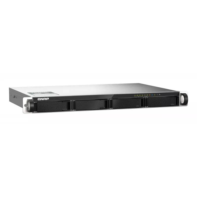 QNAP TS-435XEU NAS Rack (1U) Marvell CN9131 4 GB DDR4 0 TB QNAP QTS Czarny, Szary