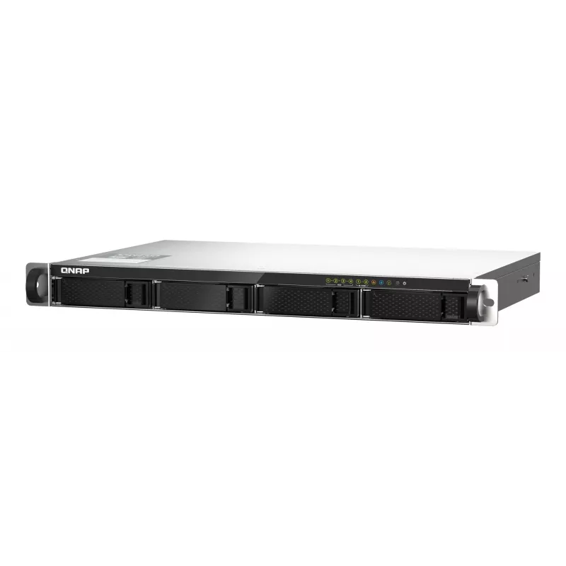 QNAP TS-435XEU NAS Rack (1U) Marvell CN9131 4 GB DDR4 0 TB QNAP QTS Czarny, Szary