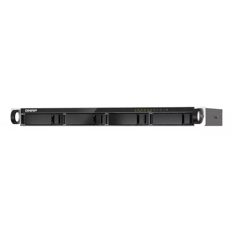 QNAP TS-435XEU NAS Rack (1U) Marvell CN9131 4 GB DDR4 0 TB QNAP QTS Czarny, Szary