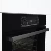 Piekarnik do zabudowy Gorenje BOS6737E06FBG — 77 L wielofunkcyjny, EcoClean, para, konwekcja, sterowanie mechaniczne, 59,5×59,5 cm, czarny