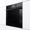 Piekarnik do zabudowy Gorenje BOS6737E06FBG — 77 L wielofunkcyjny, EcoClean, para, konwekcja, sterowanie mechaniczne, 59,5×59,5 cm, czarny