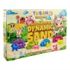 Piasek kinetyczny dla dzieci Tuban DYNAMIC SAND SET – FARM Wielokolorowy