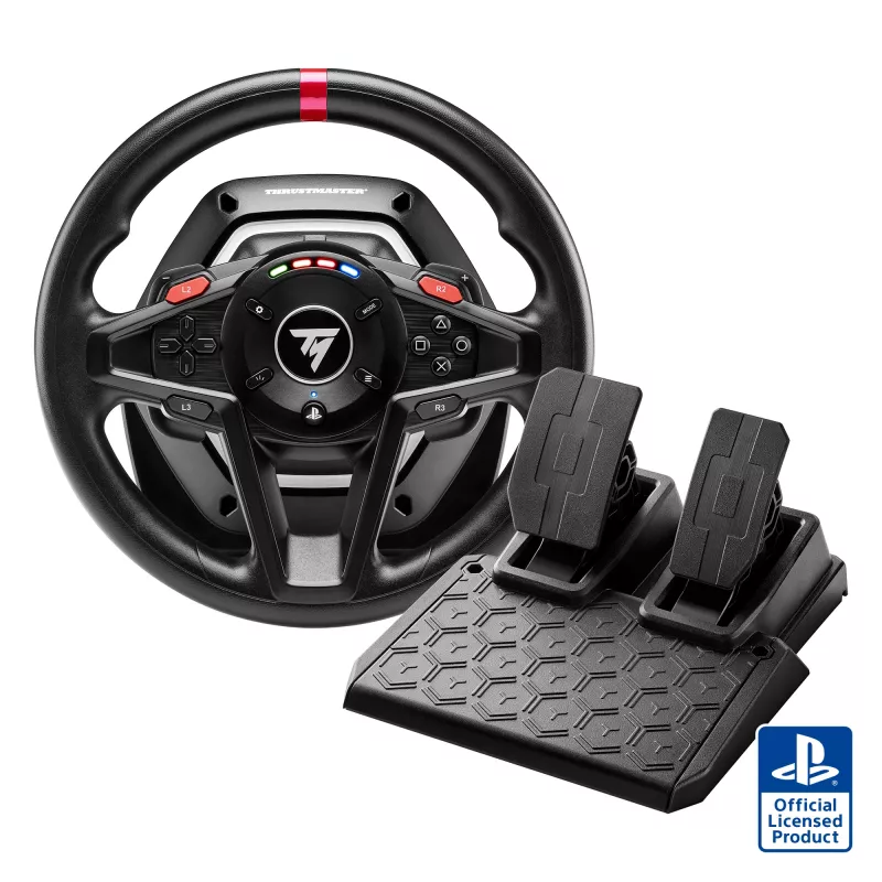 Thrustmaster T128 Czarny USB Steering wheel + Pedals Analogue PC, PlayStation 4, PlayStation 5
