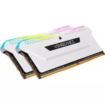 Pamięć CORSAIR 32GB DDR4 3200MHz C16 (2x16GB) Vengeance RGB Pro Biała