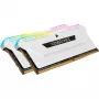 Pamięć CORSAIR 32GB DDR4 3200MHz C16 (2x16GB) Vengeance RGB Pro Biała