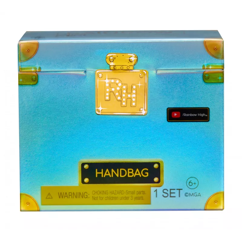 Rainbow High Accessories Studio Series 1, H Assortment in PDQ - torebka dla lalki