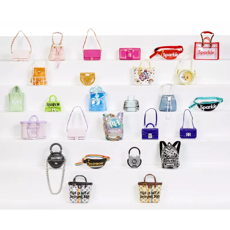 Rainbow High Accessories Studio Series 1, H Assortment in PDQ - torebka dla lalki