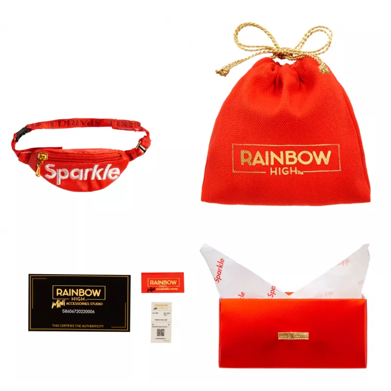 Rainbow High Accessories Studio Series 1, H Assortment in PDQ - torebka dla lalki