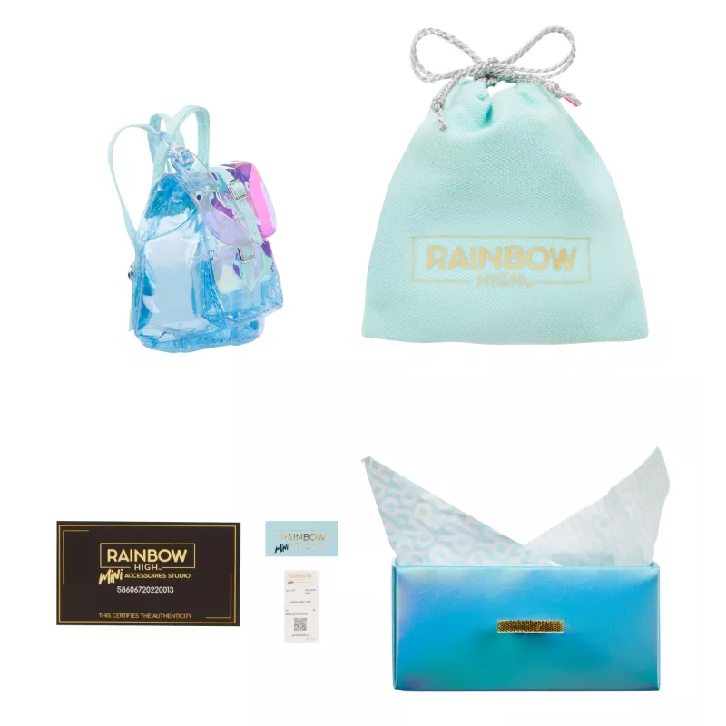 Rainbow High Accessories Studio Series 1, H Assortment in PDQ - torebka dla lalki