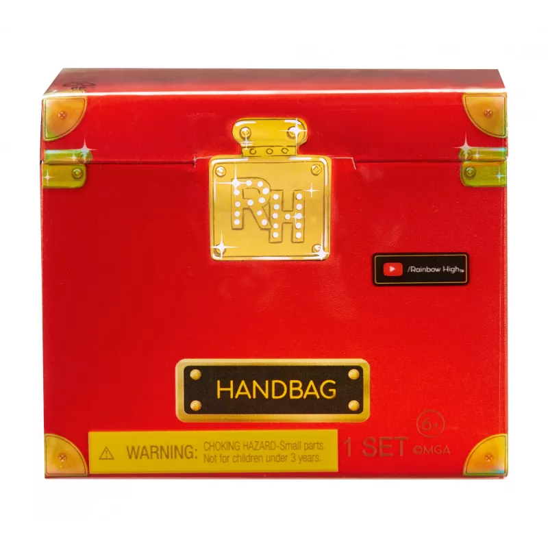 Rainbow High Accessories Studio Series 1, H Assortment in PDQ - torebka dla lalki
