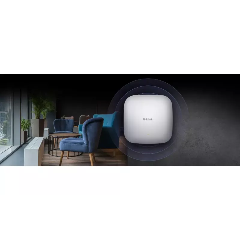 Punkt dostępowy D-Link AX1800 Wi-Fi 6 Dual-Band PoE