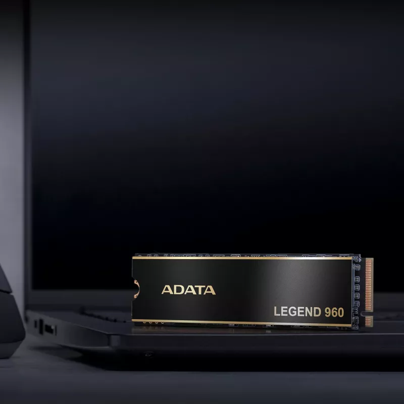 Dysk SSD ADATA LEGEND 960 M.2 NVMe 2 TB PCIe 4.0, odczyt 7400 MB/s, zapis 6800 MB/s, 3D NAND, radiator