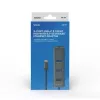 Koncentrator USB-C SAVIO AK-57 z 3× USB-A, RJ-45 Gigabit Ethernet (5000 Mbit/s), aluminium szare