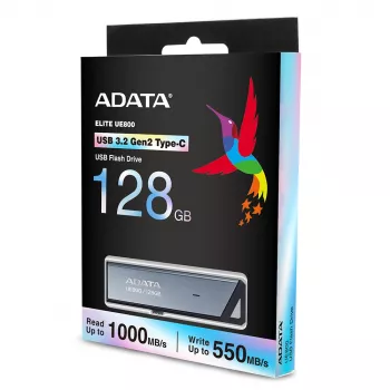 Pamięć USB ADATA UE800 128 GB USB Type-C 3.2 Gen 2 (3.1 Gen 2) Srebrny