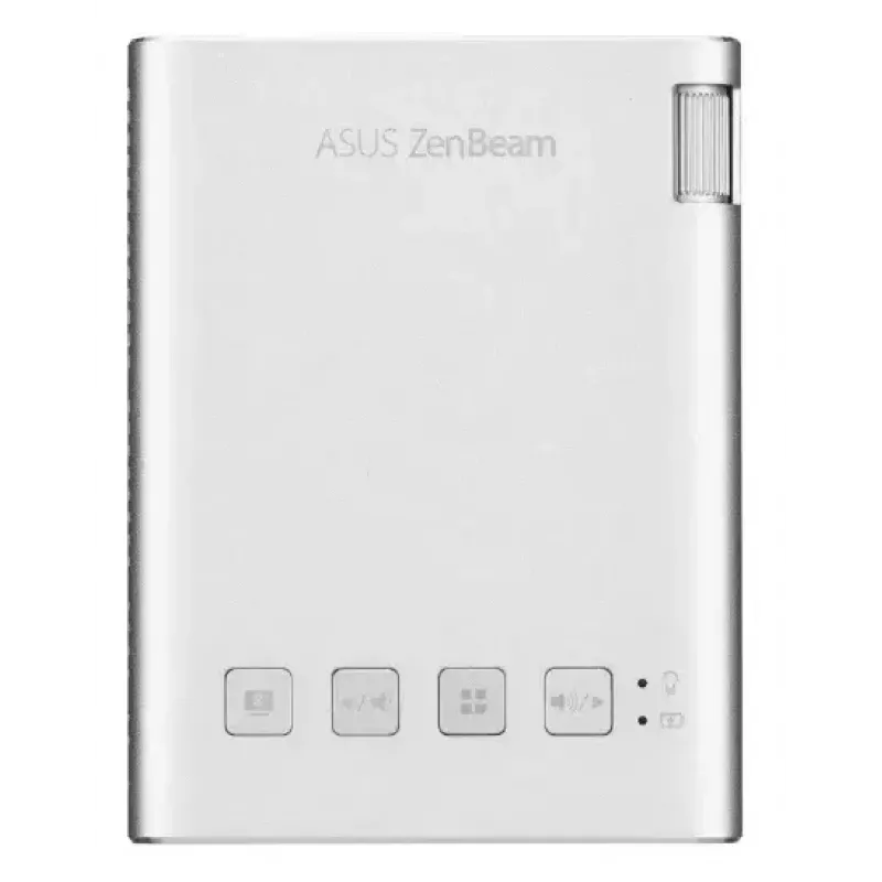 Projektor ASUS ZenBeam E1R o standardowej projekcji, 200 ANSI lumenów, LED, WVGA (854x480), srebrny